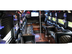 luxury limo buses in Dallas